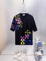 OFF-WHITE Colorful Gradient Arrow Print T-Shirt
