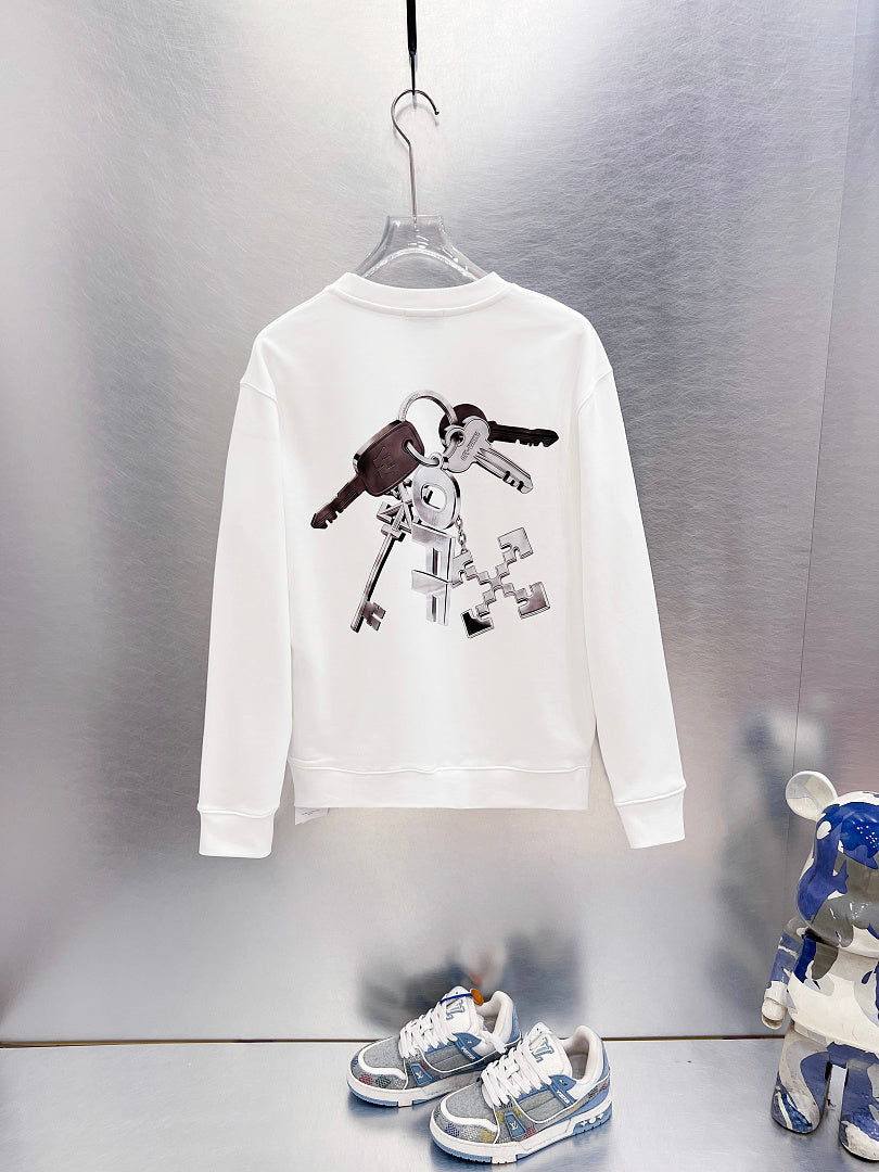 OFF-WHITE Logo Print Sweatshirts