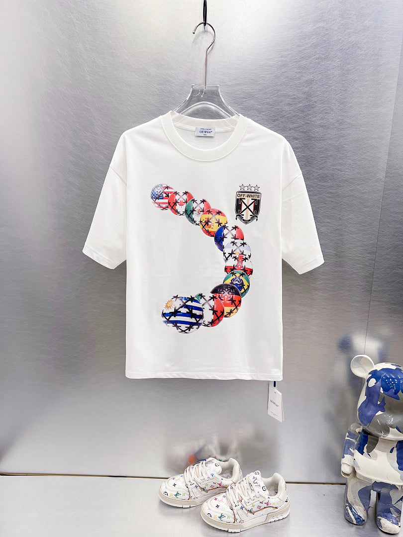 OFF-WHITE Logo Print T-Shirt #9621