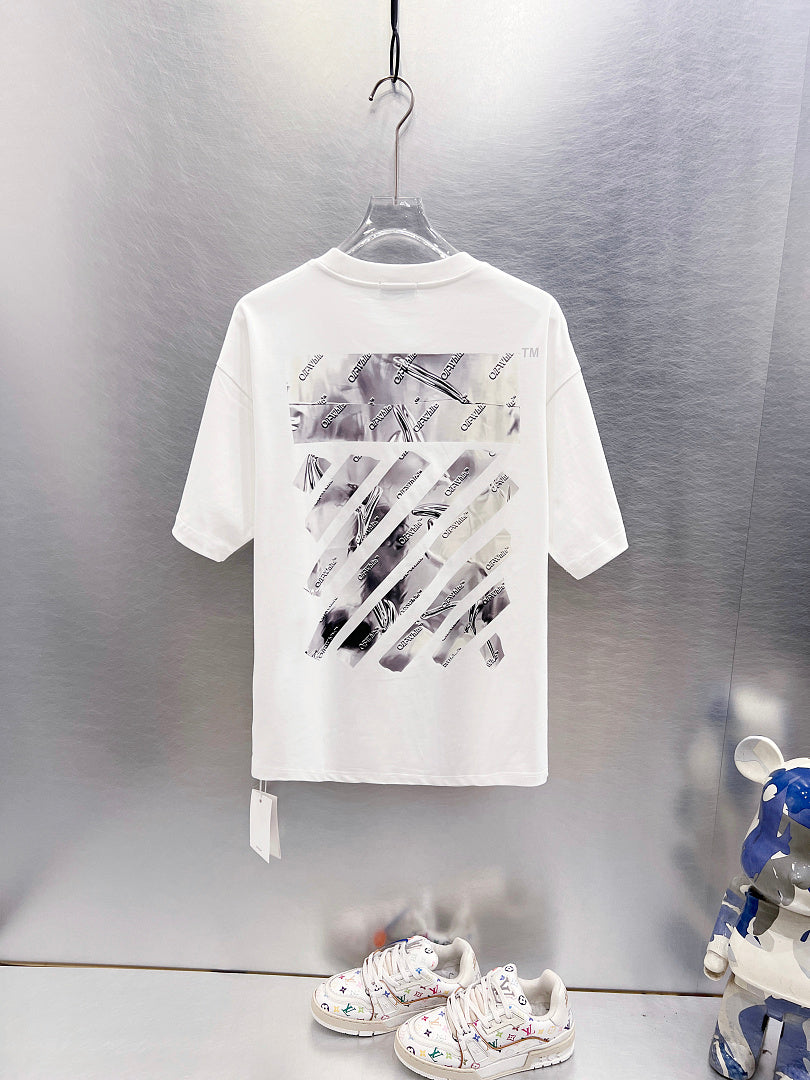 OFF-WHITE Logo Print T-Shirt #9628