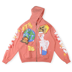 Vertabrae Cosmic Full-Zip Hoodie