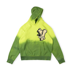 Vertabrae Embroidered Patch Logo Hoodie
