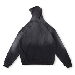 Vertabrae Embroidered Patch Logo Hoodie