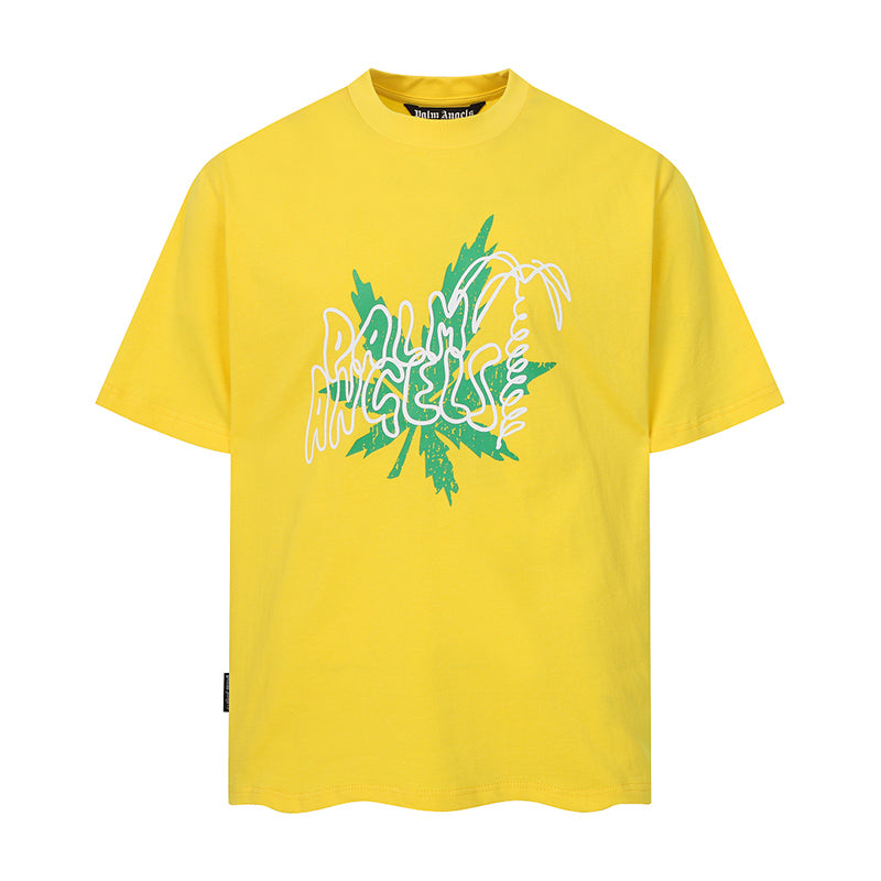 Palm Angels Palm Leaf Graphic T-Shirt
