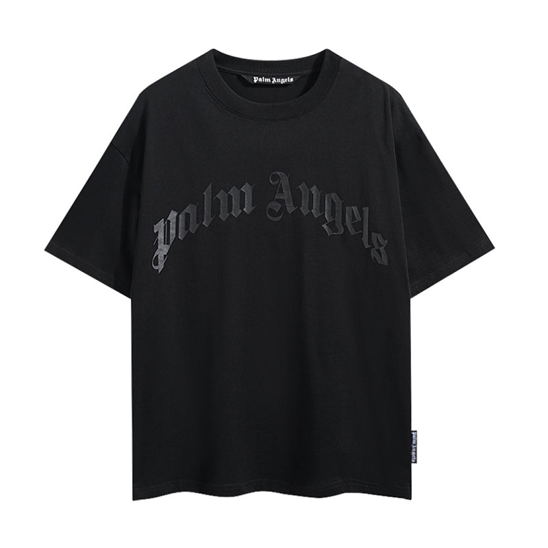 Palm Angels Curved-Logo T-Shirt