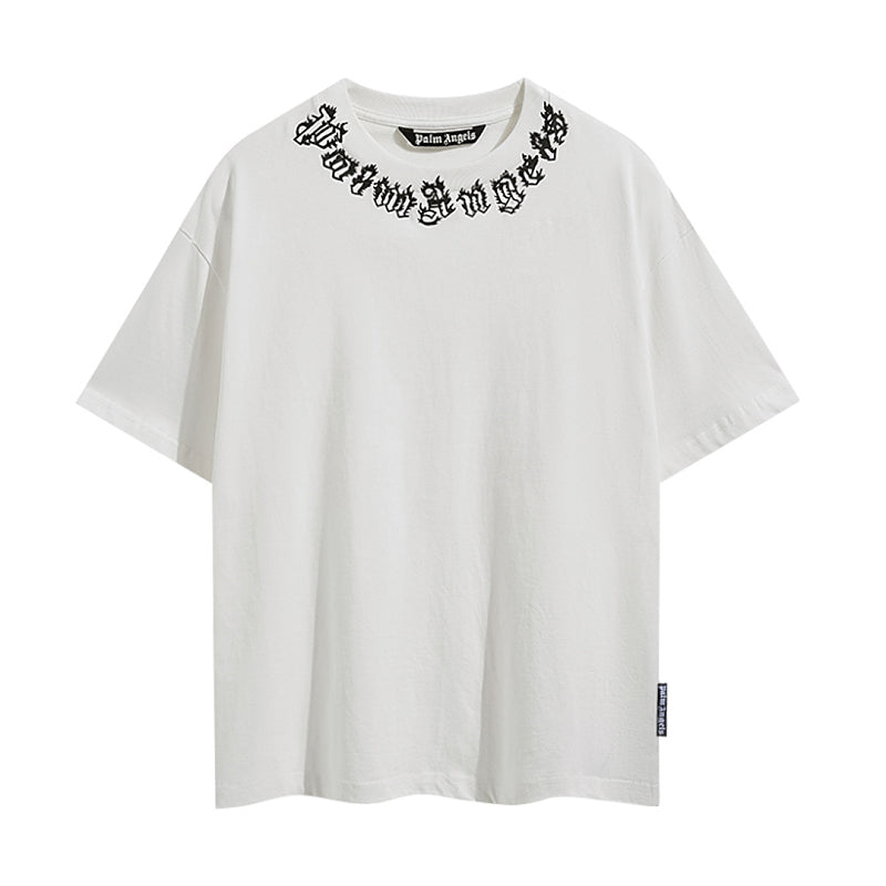 Palm Angels Neck Logo T-Shirt
