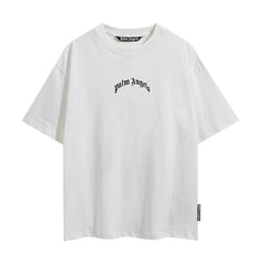 Palm Angels Curved-Logo T-Shirt