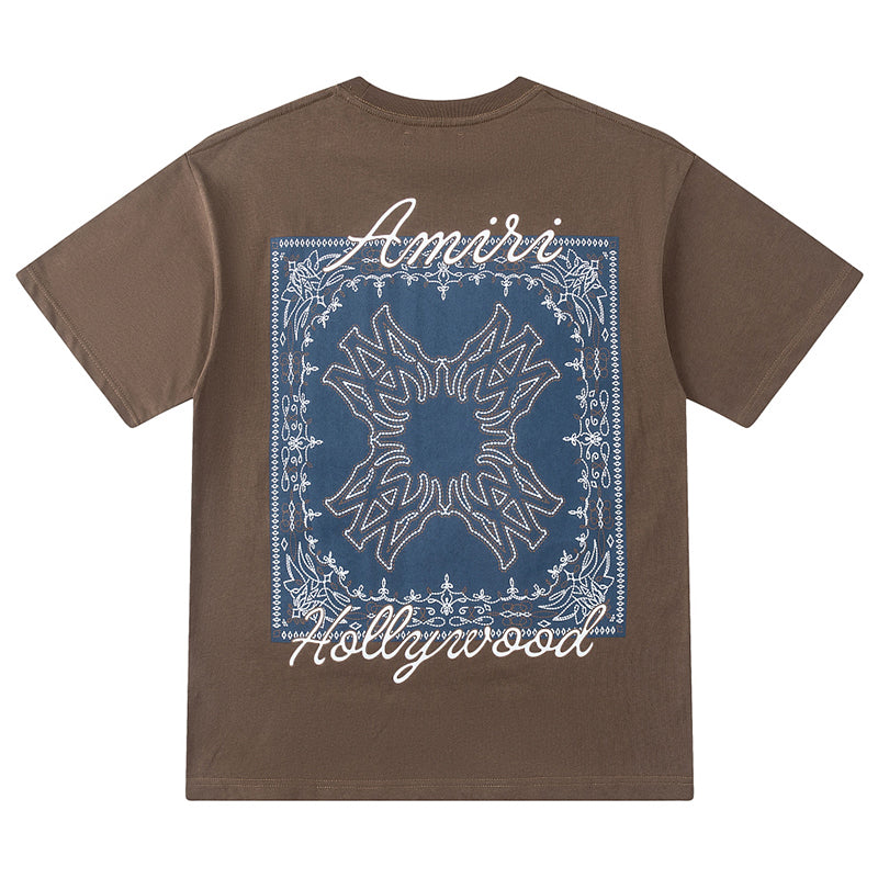 AMIRI Logo-Print Cotton T-Shirt