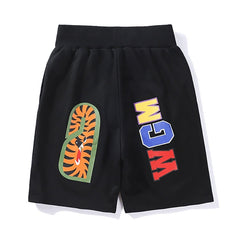 BAPE Shark Camo Pocket Sweat Shorts