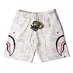 BAPE Glow City Camo Shark Sweat Shorts