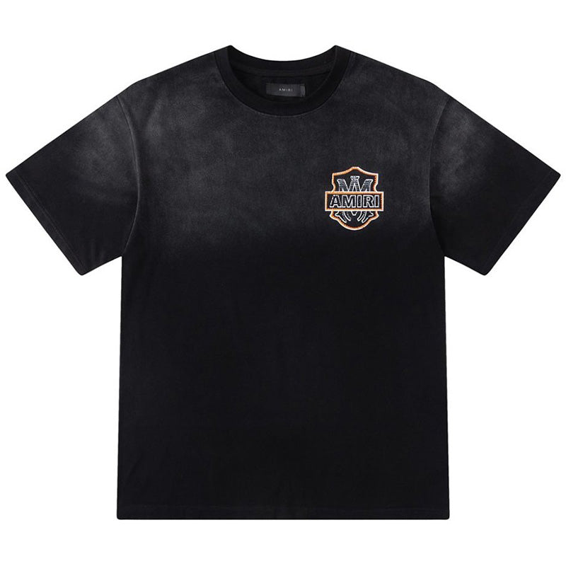 AMIRI Crystal-Embellished Logo-Print T-Shirt
