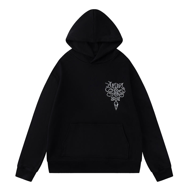 AMIRI Lasso Crystal-Embellished Hoodie