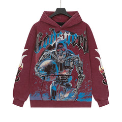 Godspeed Unisex Robot Graphic Hoodies