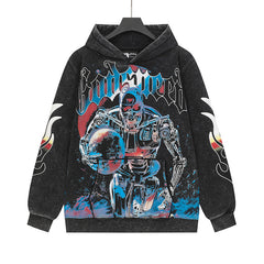 Godspeed Unisex Robot Graphic Hoodies