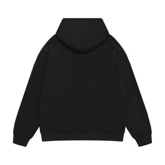 PURPLE Logo Pattern Printed Hoodie