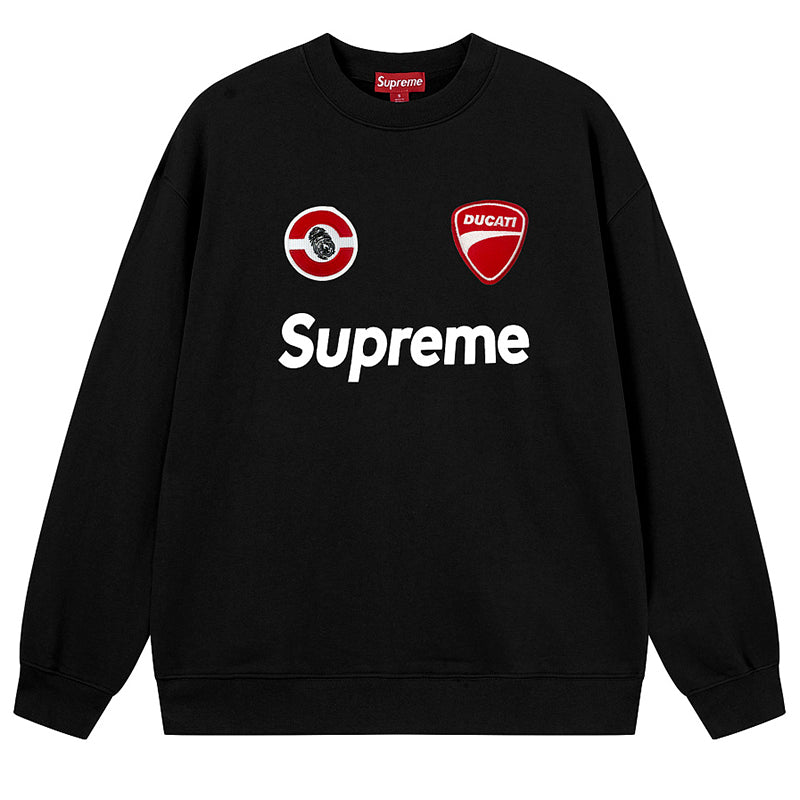 Supreme x Ducati Logos Sweatshirts