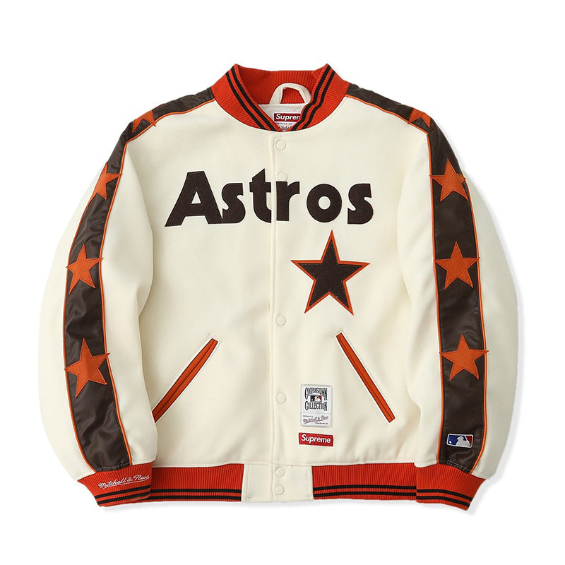 Supreme Mitchell & Ness Teams Varsity Jacket