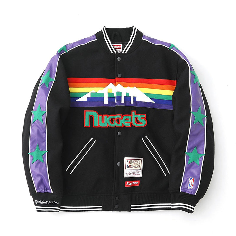 Supreme Mitchell & Ness Teams Varsity Jacket