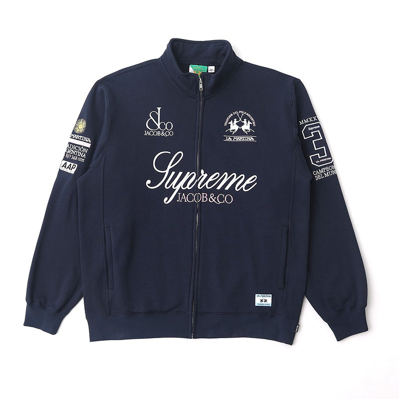 Supreme La Martina Zip Up Sweatshirt