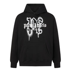 Palm Angels Los Angeles Monogram-Print Hoodie