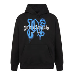 Palm Angels Los Angeles Monogram-Print Hoodie