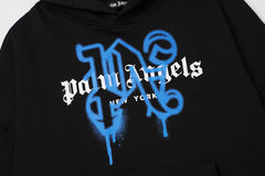 Palm Angels Los Angeles Monogram-Print Hoodie