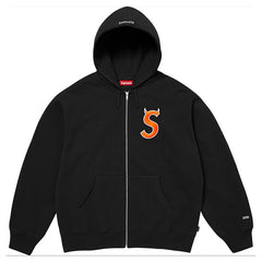 Supreme Devil S Logo Zip Up Hooded Sweatshirt