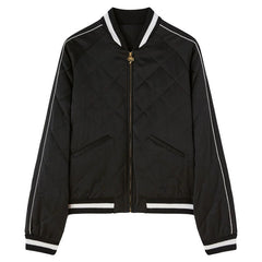 Palm Angels Quilted Souvenire Bomber Jacket