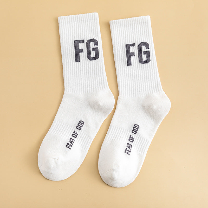 Fear of God  FG Vintage Alphabet Socks 2 pairs