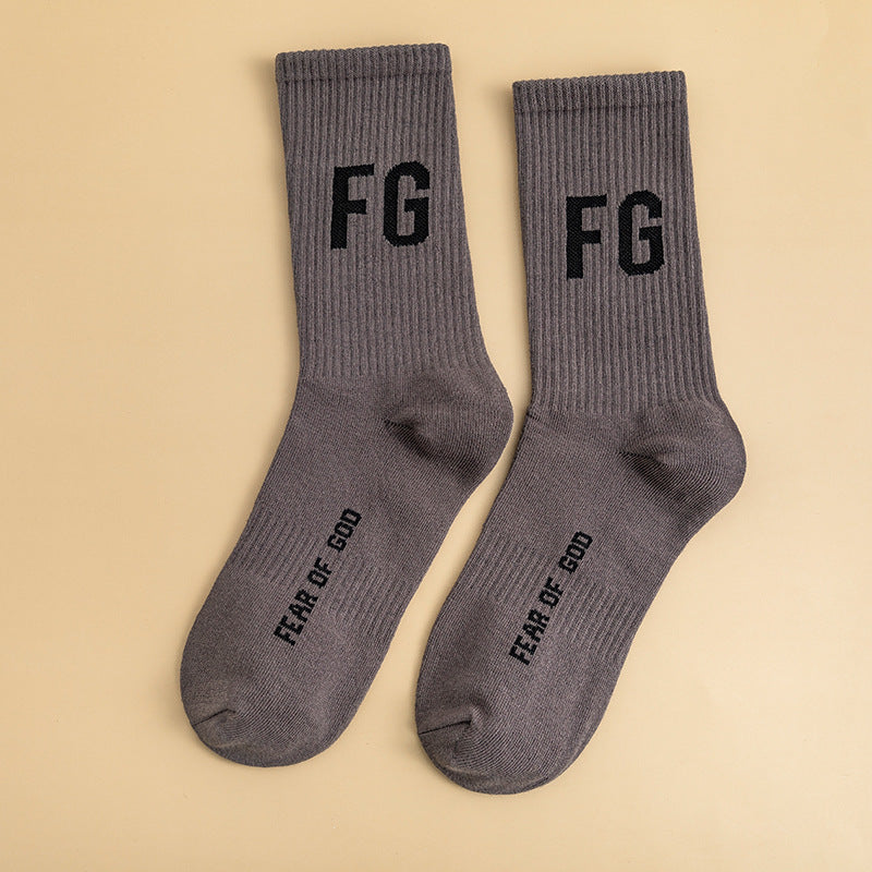 Fear of God  FG Vintage Alphabet Socks 2 pairs