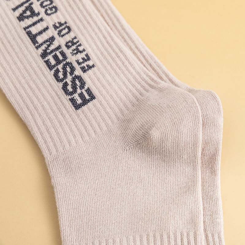 Fear Of God  ESSENTIALS Vintage Alphabet Socks 2 pairs