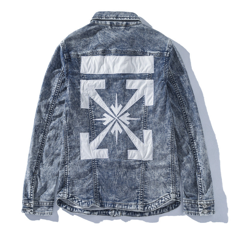 OFF WHITE Arrows Denim Jacket