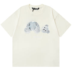 Palm Angels Decapitated bear T-Shirts