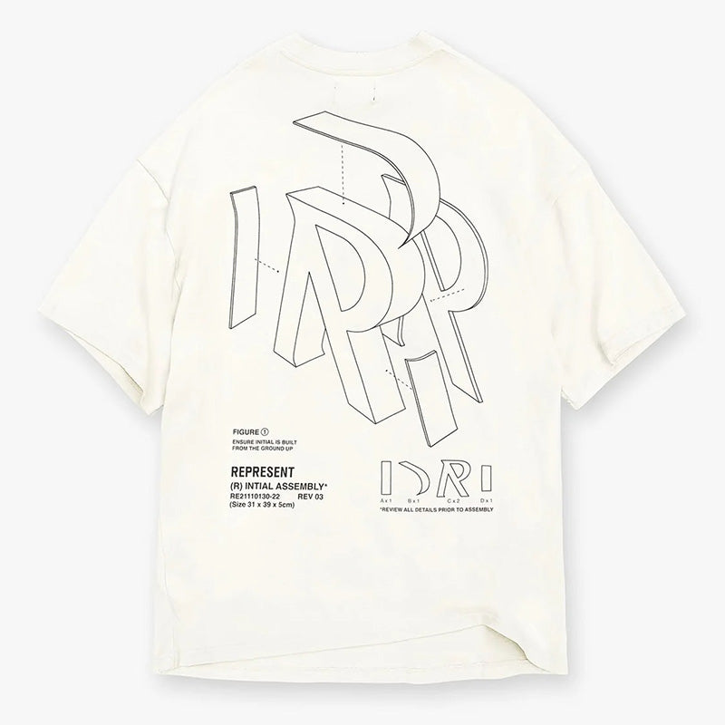 REPRESENT NITIAL ASSEMBLY OUTLINE T-SHIRT