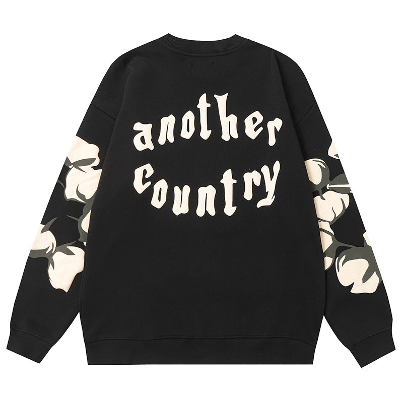 Denim Tears Kapok Pattern Printed Sweatshirts