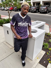 Hellstar Sports Purple Mesh Jersey