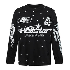 Hellstar Studios All Over Stars Long Sleeve Tee