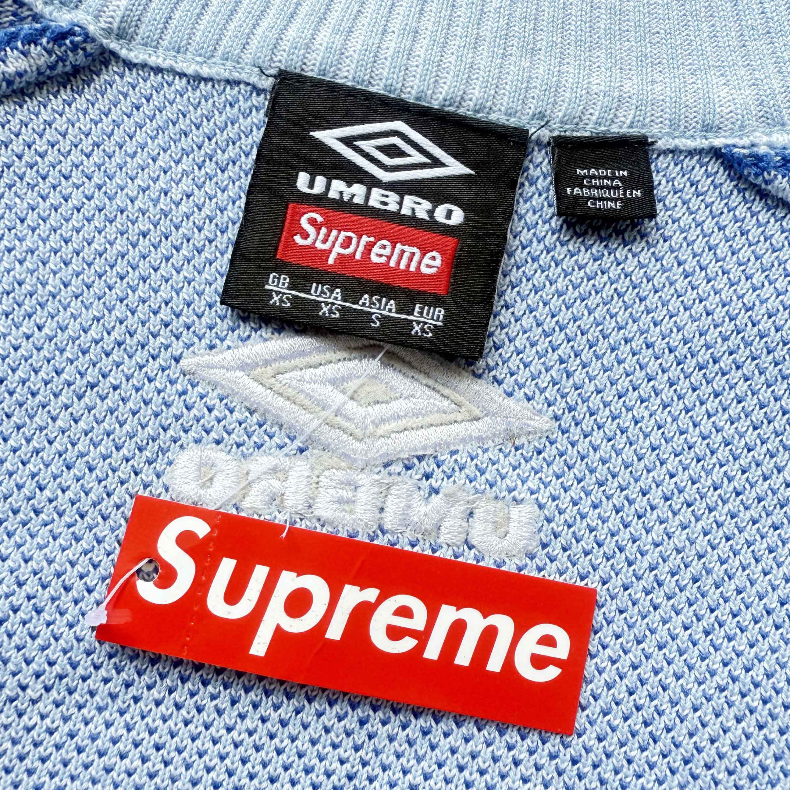 SUPREME 25FW Zip Up Sweater