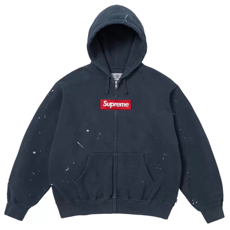 Supreme MM6 Maison Margiela Box LogoZip Up Hoodies