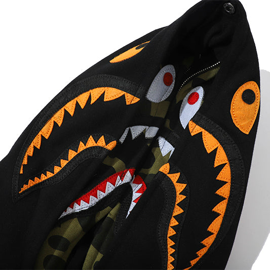 Bape shark full zip double hoodie