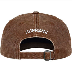 Supreme Washed Chino Twill S Logo Cap