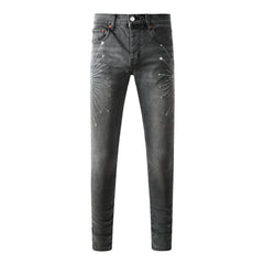 Purple Brand Crystal Diamond Jeans #9123