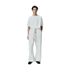 Fear of God Essentials Embroidered Essential Tee Ivory (FW25)