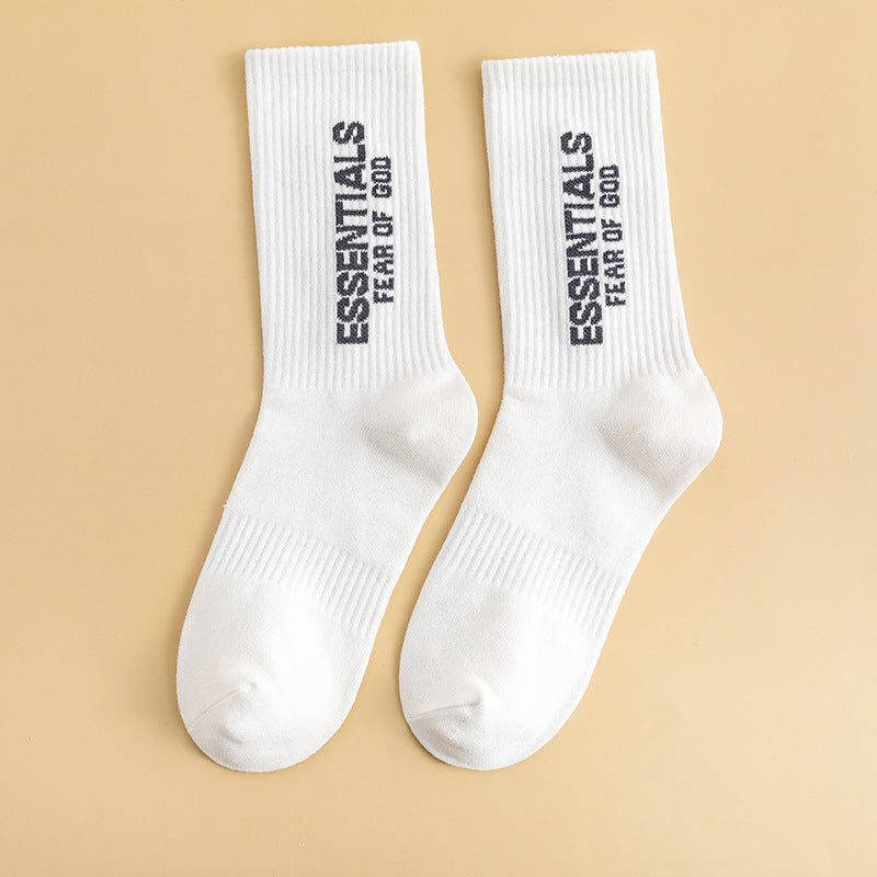 Fear Of God  ESSENTIALS Vintage Alphabet Socks 2 pairs