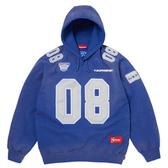 Supreme SS26 Football Jersey Hooded Sweatshirt