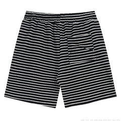 RHUDE Striped Letter Embroidered Casual Shorts