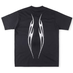 Hellstar Gradient Flame Sports Logo T-Shirt
