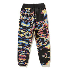 BAPE Camouflage gradient casual pants