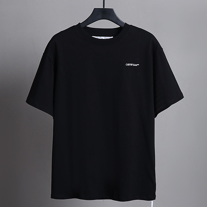 OFF-WHITE Circle letter pattern T-Shirts