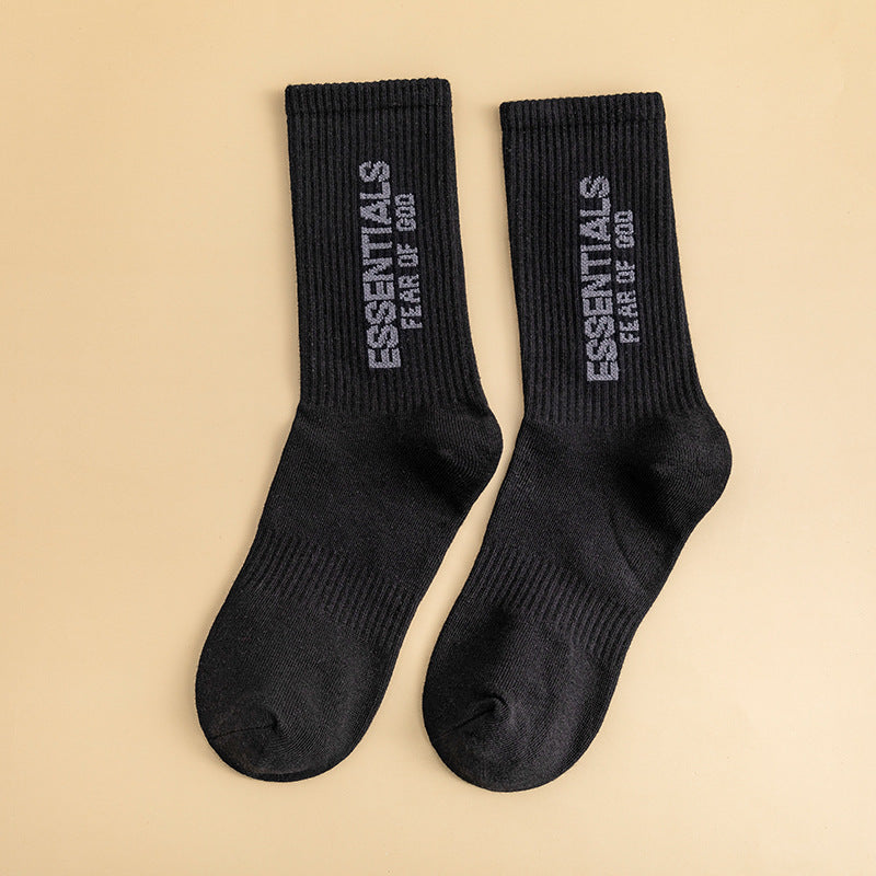 Fear Of God  ESSENTIALS Vintage Alphabet Socks 2 pairs